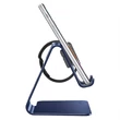 Kép 2/3 - Stand for phone/tablet and watch Omoton CW01 (navy blue)