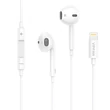 Kép 2/4 - Vipfan M13 wired in-ear headphones (white)