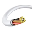 Kép 3/4 - Vipfan M13 wired in-ear headphones (white)