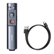 Kép 6/9 - Baseus Orange Dot Multifunkcionális távirányító prezentációhoz (szürke)