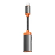 Kép 2/3 - Lightning Adapter for 2x Lightning Oryx CA-0490 (Black)