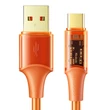Kép 1/3 - USB to USB-C cable, Mcdodo CA-2091, 6A, 1.2m (orange)