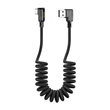 Kép 1/4 - USB to USB-C cable, Mcdodo CA-7310, angled, 1.8m (black)