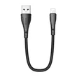 Kép 1/6 - USB to Lightning cable, Mcdodo CA-7440, 0.2m (black)