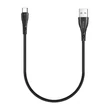 Kép 1/3 - USB to USB-C cable, Mcdodo CA-7460, 0.2m (black)