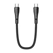 Kép 1/4 - Mcdodo CA-7640 USB-C to USB-C cable, PD 60W, 0.2m (black)