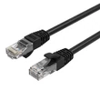 Kép 2/3 - Orico RJ45 Cat.6 Round Ethernet Network Cable 1m (Black)