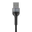 Kép 3/4 - USB cable for Lightning Romoss CB12B 2.4A 1m (black)