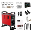 Kép 1/3 - Parking heater HCALORY HC-A02, 8 kW, Diesel, Bluetooth (red)
