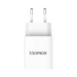 Kép 2/2 - Romoss AC20T USB + USB-C wall charger 20W (white)