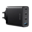 Kép 1/3 - Blitzwolf BW-S23 Wall charger, 3x USB-C, USB-A, GaN, 100W (black)
