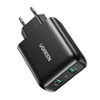 Kép 1/2 - Fast Charger UGREEN, 2xUSB-A, 18W, PD 3.0 EU(black)