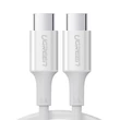 Kép 1/3 - Cable USB-C Male to USB-C Male 2.0 UGREEN US300, 2m (white)