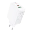 Kép 1/2 - Wall charger Acefast A41 , 2x USB-C + USB, GaN 65W (white)