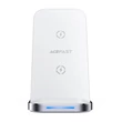 Kép 2/4 - Inductive charger 3in1 Qi with stand Acefast E15 15W (white)