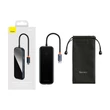 Kép 7/9 - Baseus 8 az 1-ben Hub USB-C - HDMI + 2xUSB + PD + SD/TF + RJ45 (sötétszürke)
