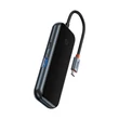 Kép 3/10 - Baseus 4 az 1-ben HUB adapter USB-C - 4xUSB 3.0 (sötétszürke)