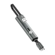 Kép 1/5 - USB cable 3in1 LDNIO LC99 0.3m