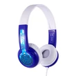 Kép 1/4 - Wired headphones for kids Buddyphones DiscoverFun (Blue)