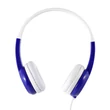 Kép 2/4 - Wired headphones for kids Buddyphones DiscoverFun (Blue)