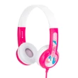 Kép 2/5 - Wired headphones for kids Buddyphones Discover (Pink)