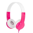 Kép 5/5 - Wired headphones for kids Buddyphones Discover (Pink)