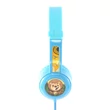 Kép 2/3 - Wired headphones for kids Buddyphones Travel (Blue)