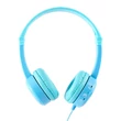 Kép 3/3 - Wired headphones for kids Buddyphones Travel (Blue)