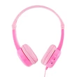 Kép 3/3 - Wired headphones for kids Buddyphones Travel (Pink)
