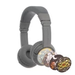 Kép 1/5 - Wireless headphones for kids Buddyphones PlayPlus (Grey)