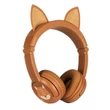 Kép 1/4 - Wireless headphones for kids Buddyphones Play Ears Plus fox (Brown)