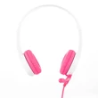 Kép 2/3 - Wired headphones for kids BuddyPhones School+ (pink)