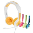 Kép 1/3 - Wired headphones for kids BuddyPhones School+ (yellow)