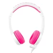 Kép 2/3 - Wired headphones for kids BuddyPhones School+ (pink)