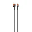Kép 3/3 - USB - Lightning 1m Cable (Grey-Orange)