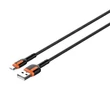 Kép 1/3 - LDNIO LS531 USB - Micro USB 1m Cable (Grey-Orange)