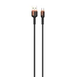 Kép 3/3 - LDNIO LS531 USB - Micro USB 1m Cable (Grey-Orange)
