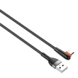 Kép 1/3 - Cable USB to USB-C LDNIO LS561, 2.4A, 1m (black