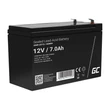 Kép 1/5 - Green Cell AGM zselés akkumulátor AGM 12V 7Ah