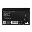 Kép 2/5 - Rechargeable battery AGM 12V 7Ah Maintenancefree for UPS ALARM