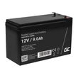 Kép 2/5 - Rechargeable battery AGM 12V 9Ah Maintenancefree for UPS ALARM