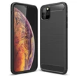 Kép 1/9 - Carbon Case flexible cover for iPhone 11 Pro Max black