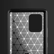 Kép 10/12 - Carbon Case Flexible Cover TPU Case for Samsung Galaxy S10 Lite black