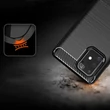 Kép 12/12 - Carbon Case Flexible Cover TPU Case for Samsung Galaxy S10 Lite black