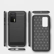 Kép 4/6 - Carbon Case Flexible Cover TPU Case for Huawei P40 blue
