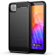 Kép 1/14 - Carbon Case Flexible Cover TPU Case for Huawei Y5p black
