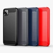 Kép 6/14 - Carbon Case Flexible Cover TPU Case for Huawei Y5p black