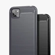 Kép 9/14 - Carbon Case Flexible Cover TPU Case for Huawei Y5p black