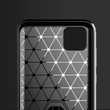 Kép 11/14 - Carbon Case Flexible Cover TPU Case for Huawei Y5p black