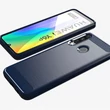 Kép 12/15 - Carbon Case Flexible Cover TPU Case for Huawei Y6p black